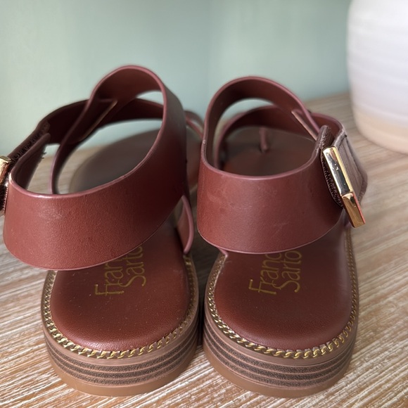 Franco Sarto size 8 sandals brown - Picture 5 of 8
